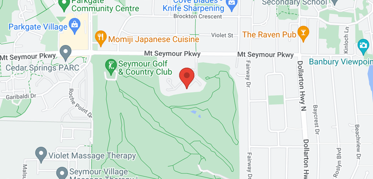 map of 509 4001 MT SEYMOUR PARKWAY
